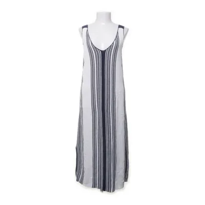 Jurk (Blauw, Wit) van Lauren Ralph Lauren Katoen, Linnen