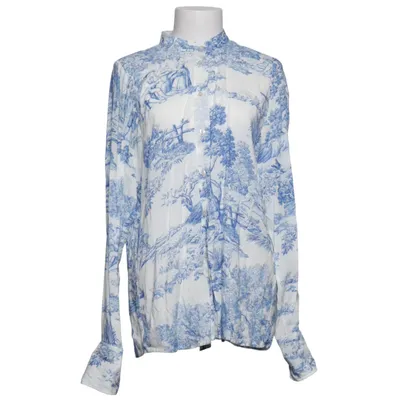 Bluse (Blau, Weiß) von Lambert