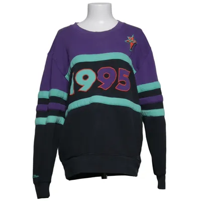 Sweatshirt (Purple, Gray, Multicolored) from Hardwood Classics x Mitchell & Ness Cotton, Elastane, Polyester