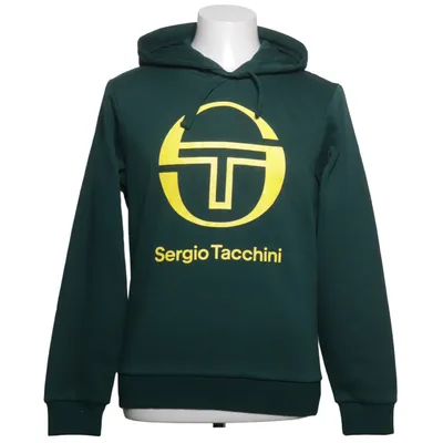 Hættetrøje (Grøn, Gul) fra Sergio Tacchini Bomuld, Polyester