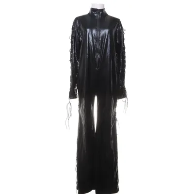 Overalls (Black) Cotton, Polyester