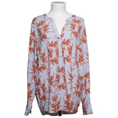 Blus (Blå, Orange, Svart, Vit) från Herzen´s Angelegenheit Elastan, Silke