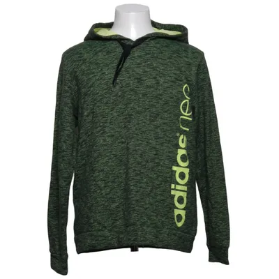 Kapuzenpullover (Grün, Schwarz) von Adidas Neo Baumwolle, Polyester