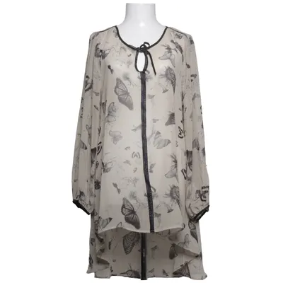 Blus (Beige, Svart, Flerfärgad) från Miss Baron Polyester