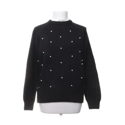 Sweater (Sort) fra William de Faye Akryl, Kashmir, Mohair
