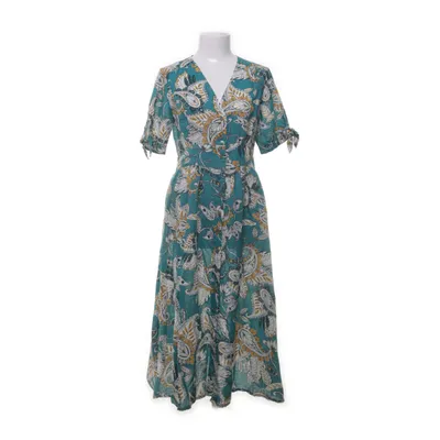 Skjortklänning (Petrol, Flerfärgad) från Indiska Bomull, Linne