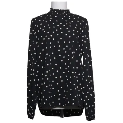 Blouse (Black, White) from New Look Tall Polyester