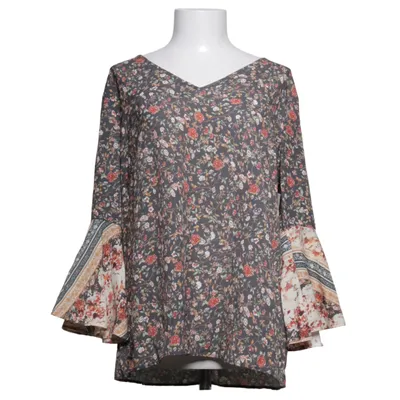 Blus (Flerfärgad, Grön) från Rainbow Polyester