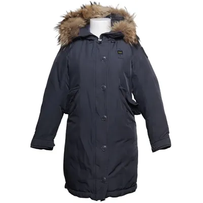 Parka (Bleu) de Blauer Duvet, Plume
