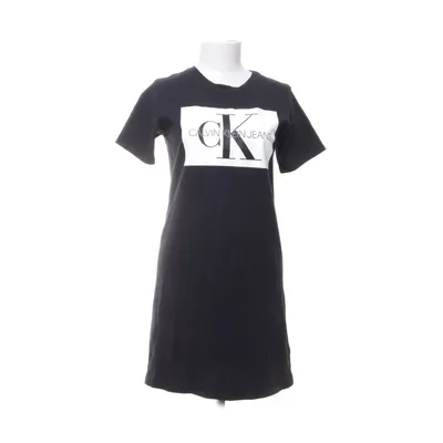 Jurk (Zwart) van Calvin Klein Jeans Katoen