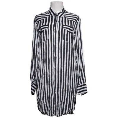 Shirt dress (Black, White) from Laneus Viscose