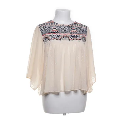 Blus (Beige, Flerfärgad) från Mango Suit