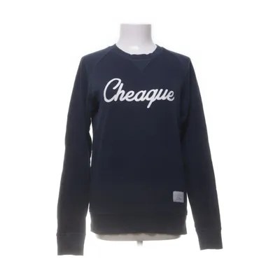 Sweatshirt (Blue) from Cheaque Organic cotton, Polyester
