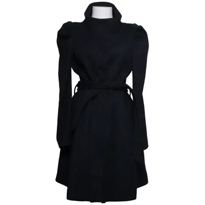 Coat (Blue) from Miss Sixty Collection Acetate, Elastane, Polyester, Viscose