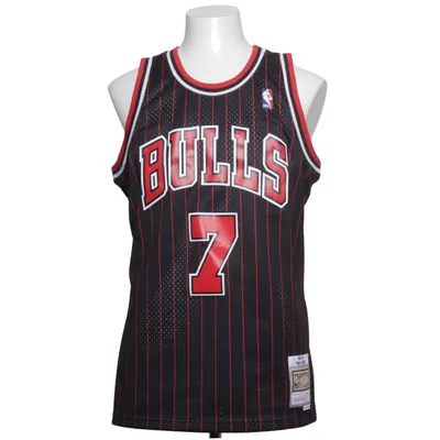 Basketlinne (Svart, Röd) från Mitchell & Ness Polyester