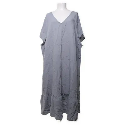 Jurk (Grijs) van Zizzi Viscose, Polyamide