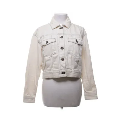 Denim jacket (White) from Zara Cotton