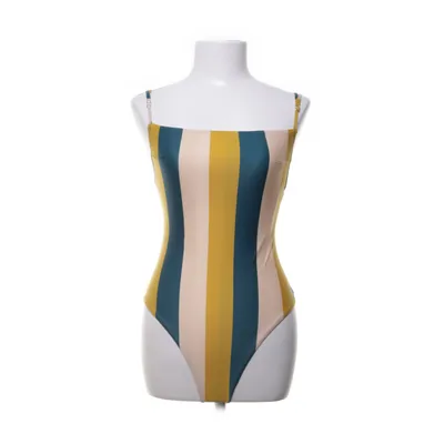 Swimsuit (Green, Yellow, Beige) from Scampi
