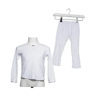Pyjamasz (Hvid, Sort) fra Petit Bateau Bomuld