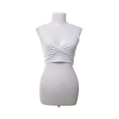 Wikkeltop (Wit) van Brandy Melville Katoen, Elastaan