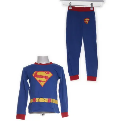 Maskeradtillbehör (Blå, Röd, Gul) från Superman Bomull