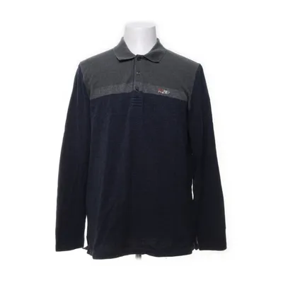 Rugbytröja (Grå, Blå) från New Zealand Auckland Bomull, Polyester