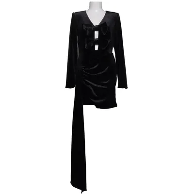 Cocktailjurk (Zwart) van ASOS Luxe Elastaan, Polyester