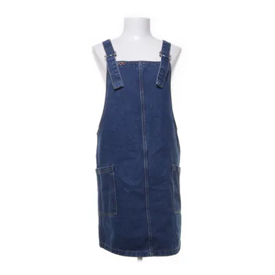 Dungaree dress (Blue) from Denim Co Cotton
