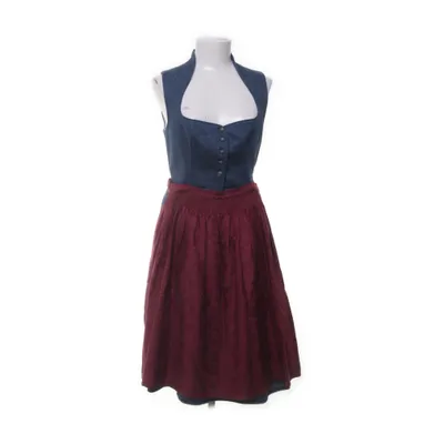Dirndl (Röd, Blå) från Stockerpoint Bomull, Polyester