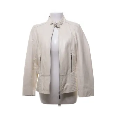 Leather jacket (Beige) from Petroff