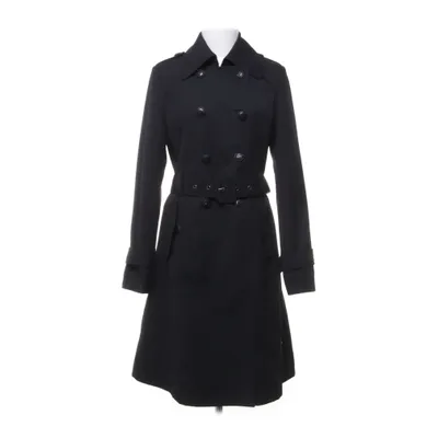 Coat (Black) from Frk. Polyester, Wool