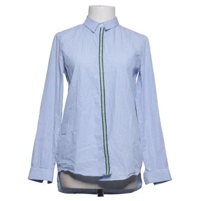 Chemise (Bleu, Blanc) de Rossana Diva Coton, Polyamide