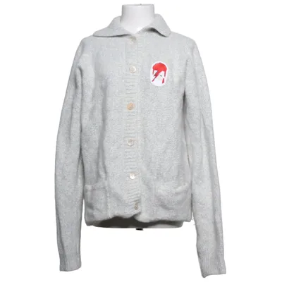 Cardigan (Gris) de Donaldson Angora, Polyamide, Laine