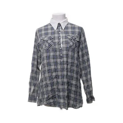 Flanellen overhemd (Wit, Meerkleurig) van The Shirt Factory Katoen