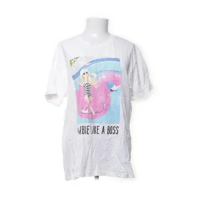 T-shirt (Hvid, Flerfarvet) fra Barbie Bomuld