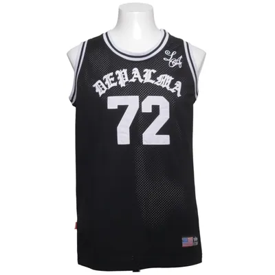 Basketlinne (Svart, Vit) från DePalma Polyester