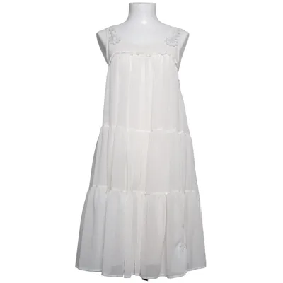 Kjole (Hvid) fra H&M Conscious Collection Genanvendt polyester