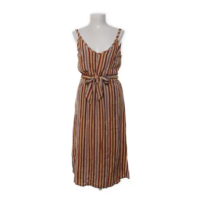 Jurk (Beige, Lila, Bruin) van King Louie Linnen, Viscose