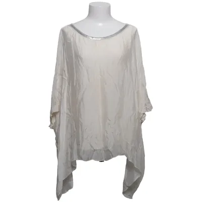 Top (Weiß) von Made in italy Elasthan, Seide, Viskose