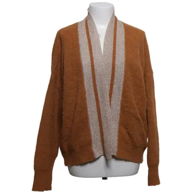 Cardigan (Marron, Or) de J&S Millenium Acrylique, Mohair, Polyamide