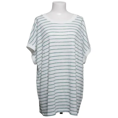T-shirt (White, Green) from Thea Elastane, Polyester, Viscose