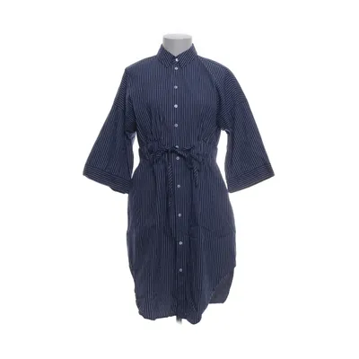 Skjortklänning (Blå, Vit) från Zara Woman Bomull, Elastan, Polyamid