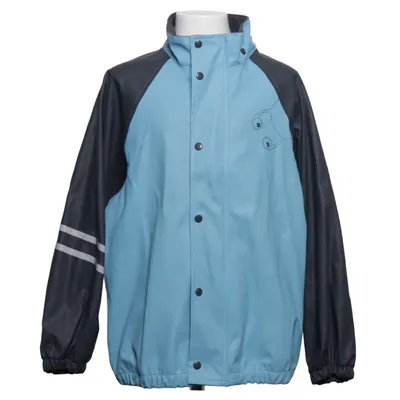 Regnjacka (Blå, Grå) från Vossatassar Polyester, Polyuretan