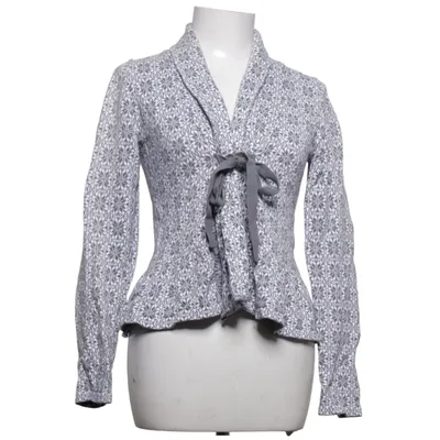 Wrap cardigan (Gray, White) from Chelsea Cotton