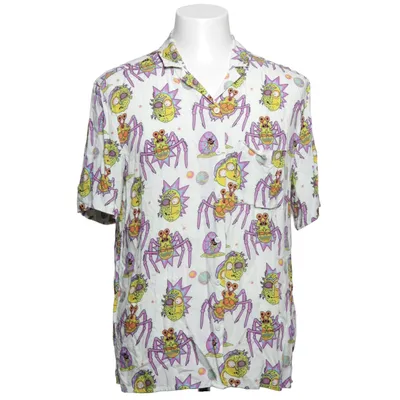 Kortärmad skjorta (Flerfärgad) från H&M Viskos