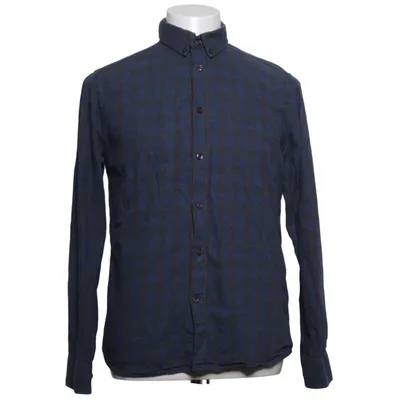 Flannel shirt (Blue, Gray) from Knowledge Cotton Apparel Organic cotton