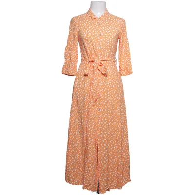 Shirt dress (Orange, White) from Holly's Viscose