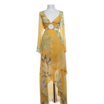 Långklänning (Gul, Flerfärgad) från ASOS Polyester