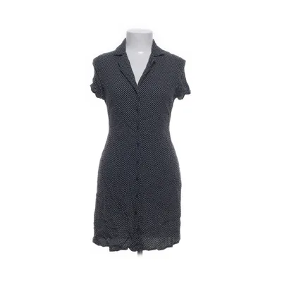 Shirt dress (Black, White) from Mango Casual
