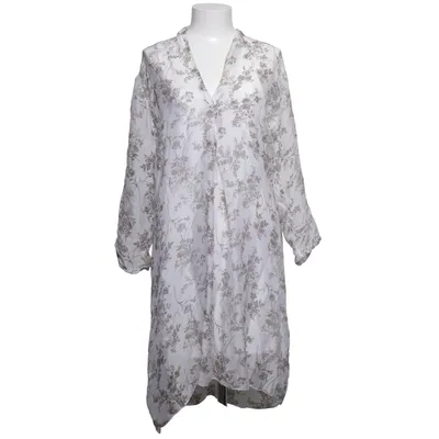 Beach dress (White, Multicolored) from Collezione Gaia Elastane, Viscose